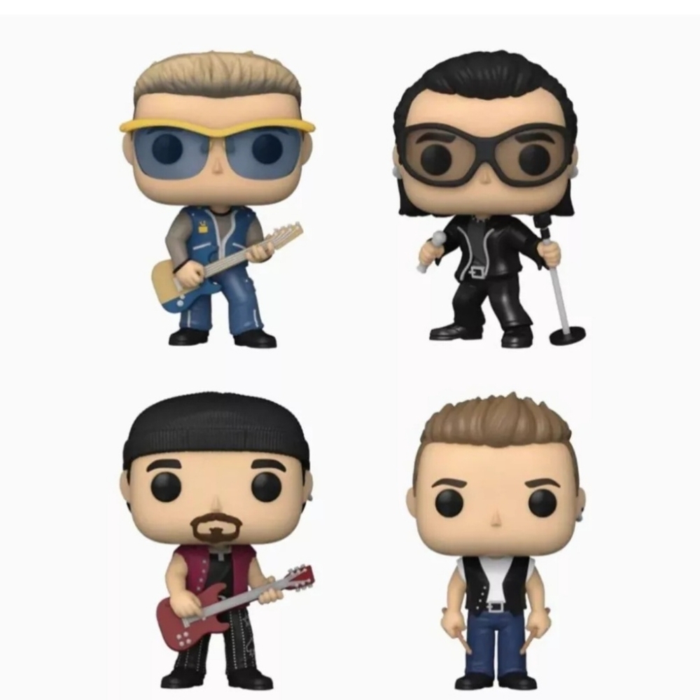 Funko Pop! Rocks U2 Band Set - Picture 4 of 4